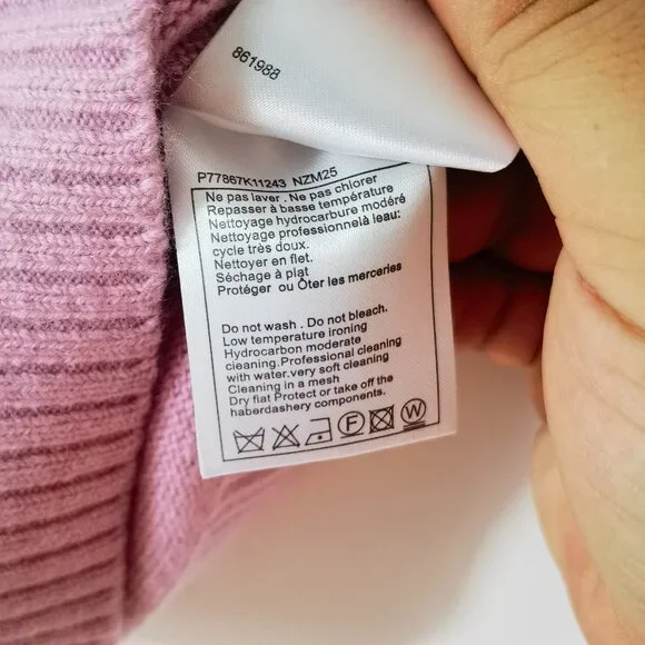 NEW Chanel Pink Cashmere Wool Cardigan - Picture 14 of 14